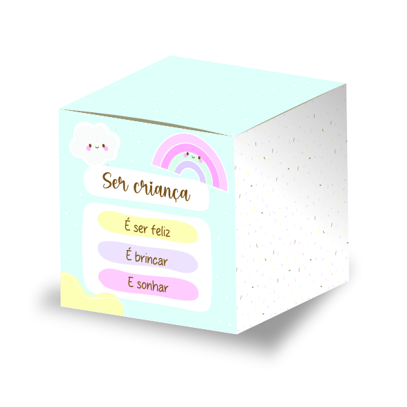 1001 - Caixa cubo - Cor 05