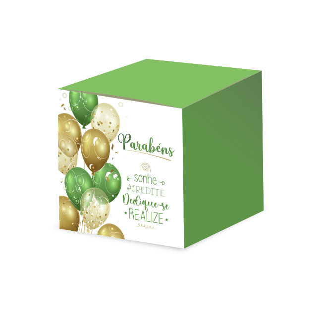 1001 - Caixa cubo - Cor 14