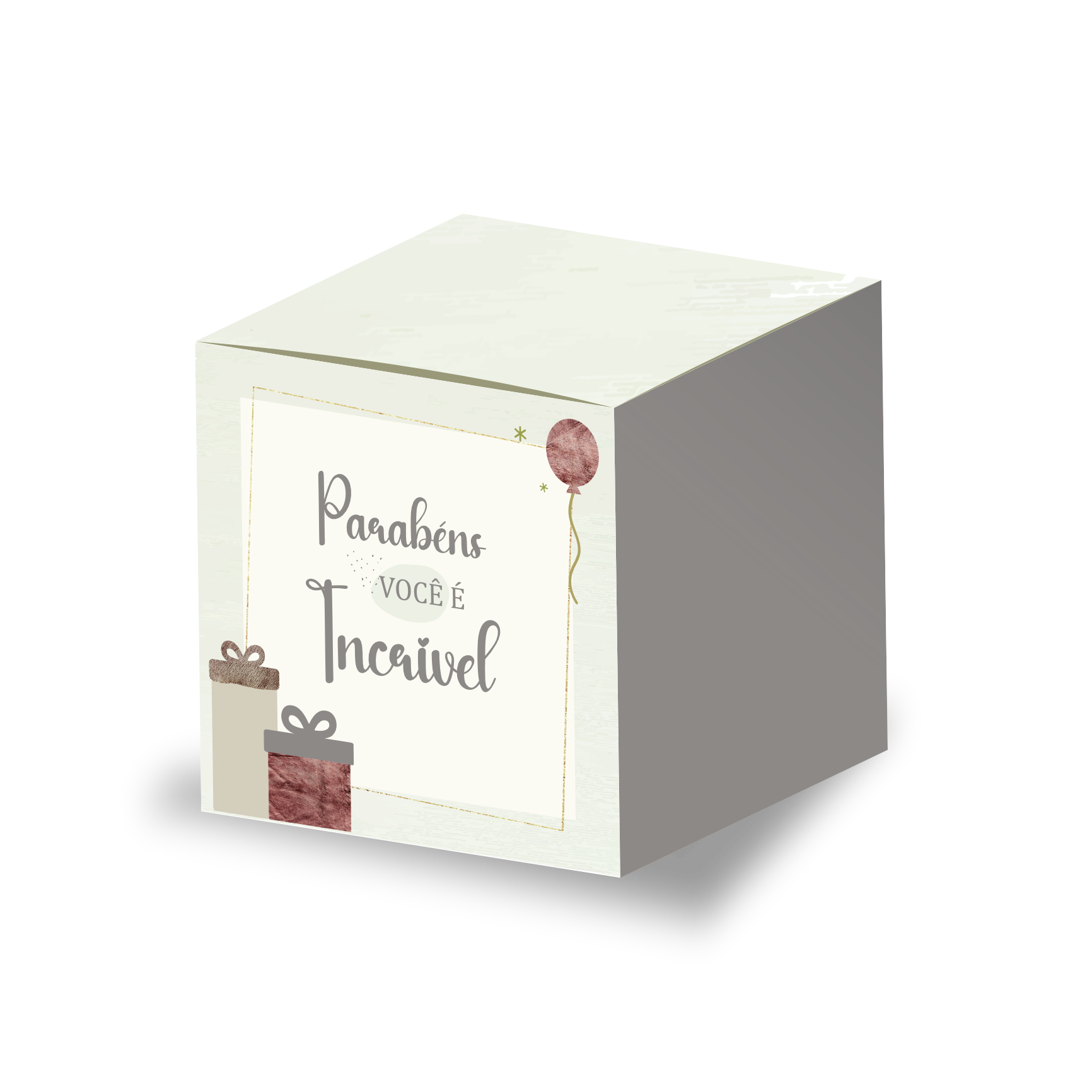 1001 - Caixa cubo - Cor 13