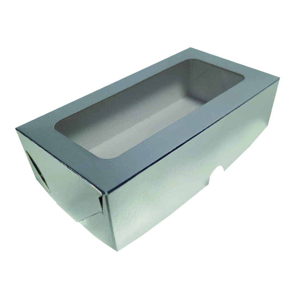 KB13 - Caixa com Visor - Prata