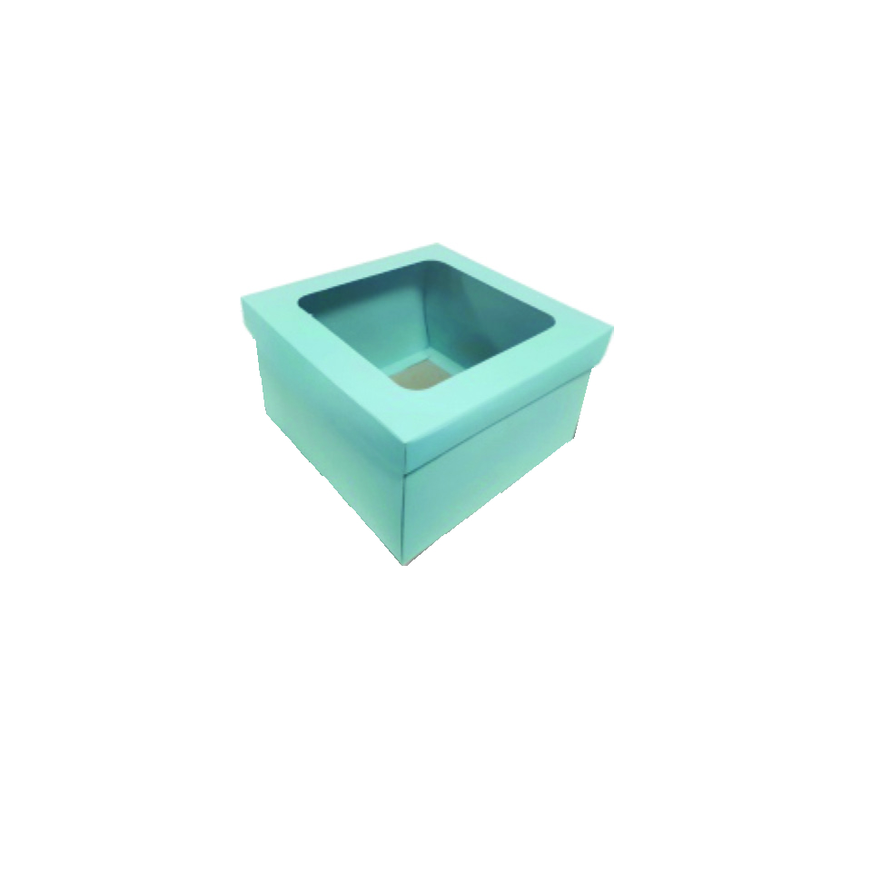 3008MV - Caixa com Visor - Azul Claro