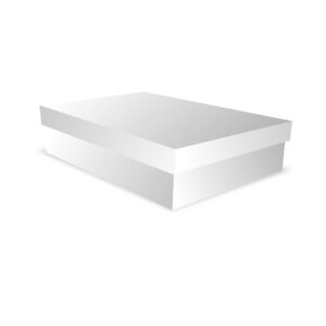 MFL10 - Caixa M com verniz - Branco