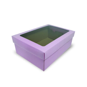 MF15 - Caixa com Visor - Rosa