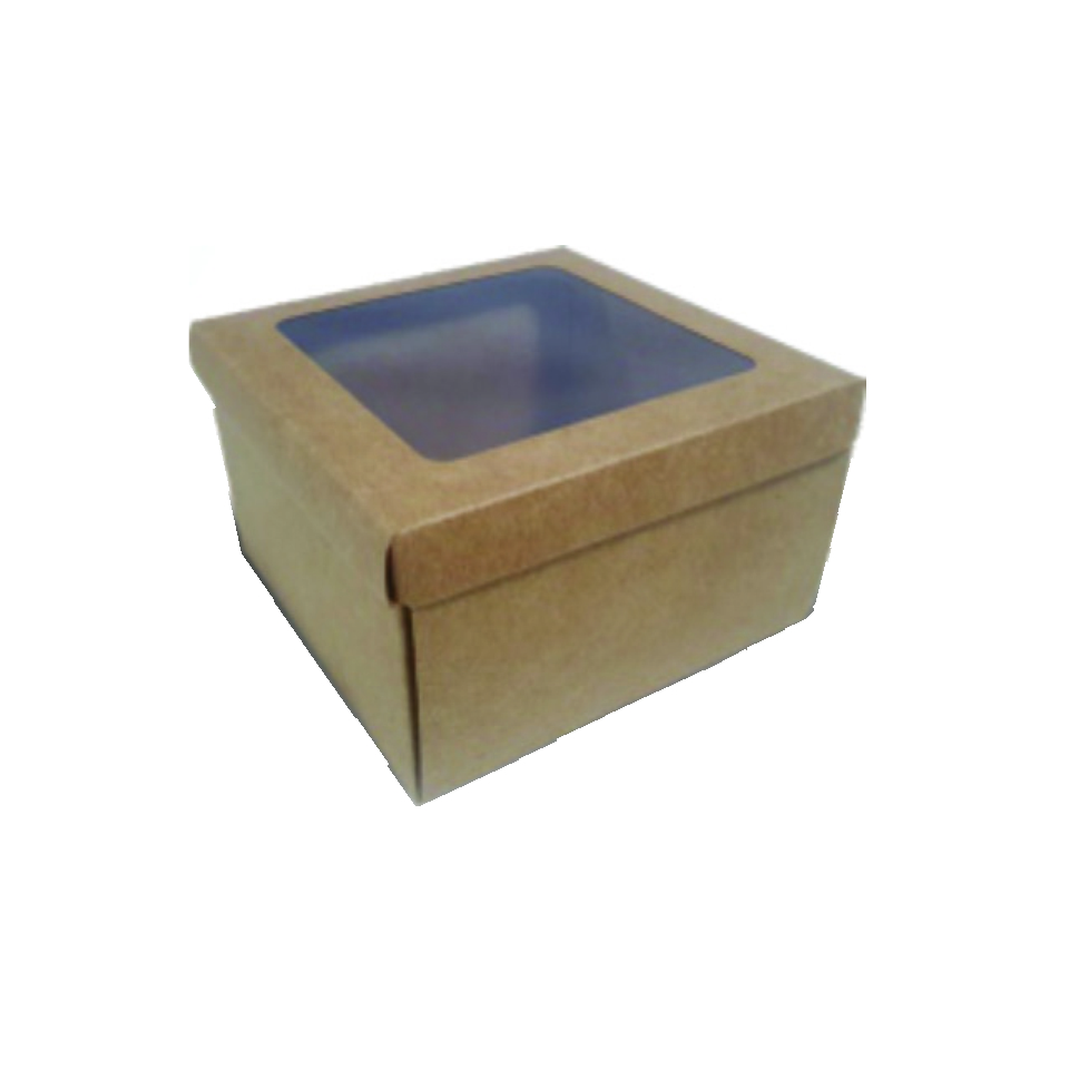 3008MV - Caixa com Visor - Kraft