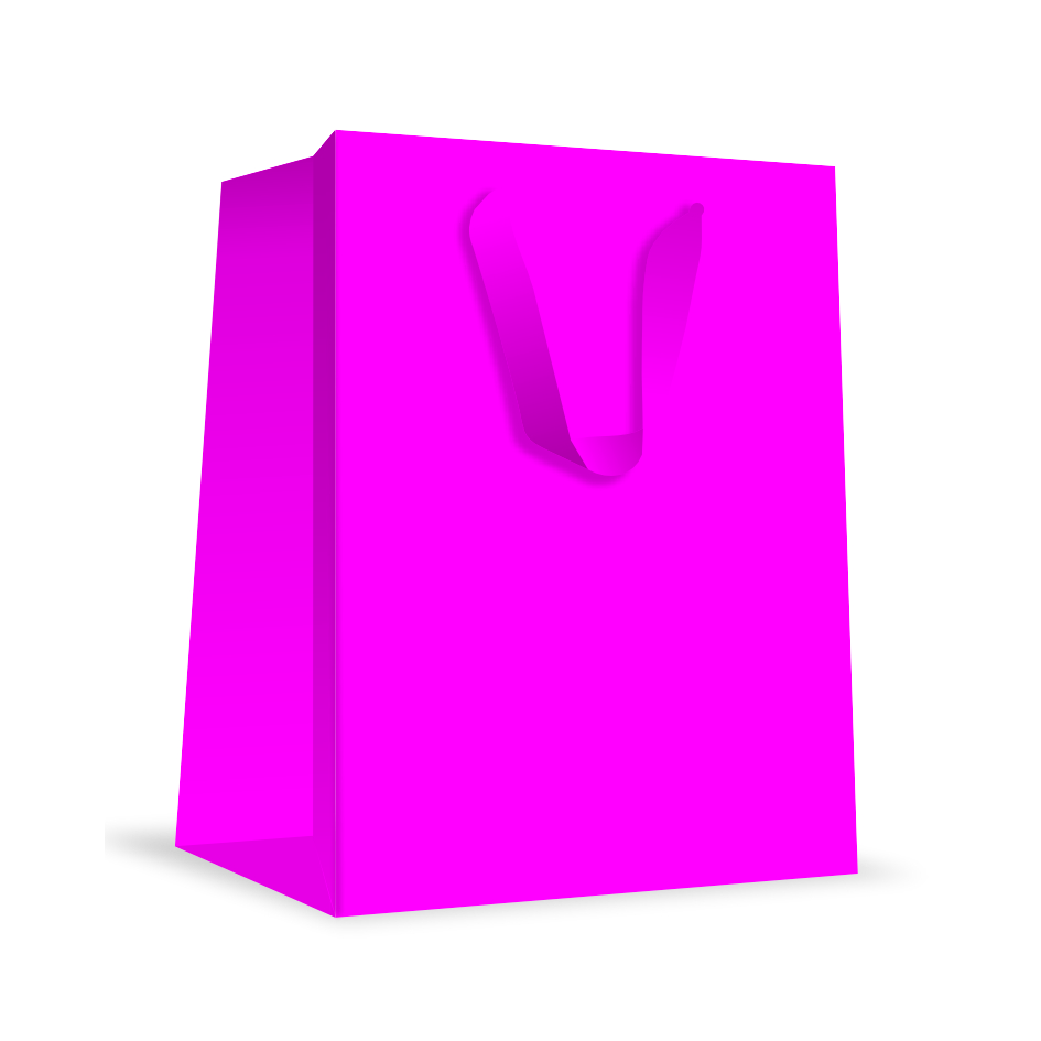 MFL17 - Caixa GG com verniz e alça cetim - Rosa