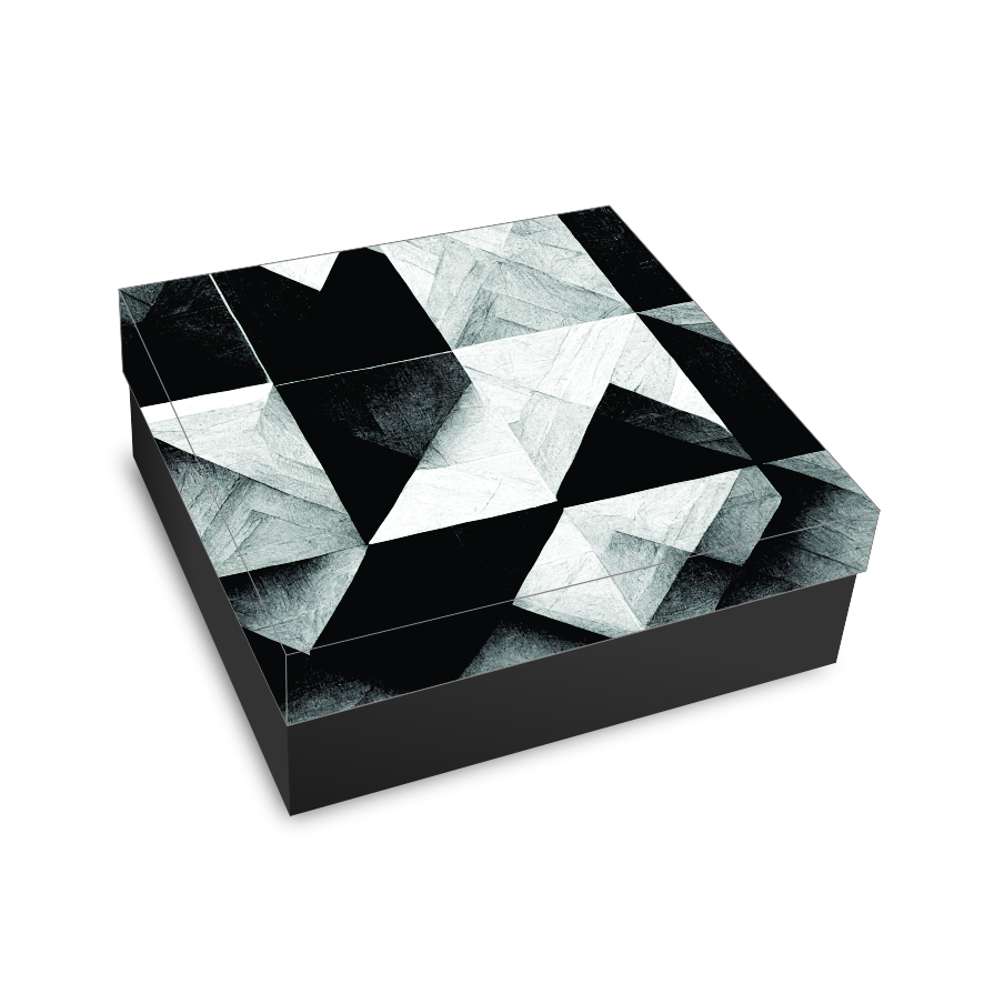 CPQM - Caixa presente quadrada média - Cor 03