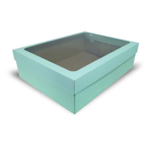 MFVK - Caixa com Visor - Azul Claro