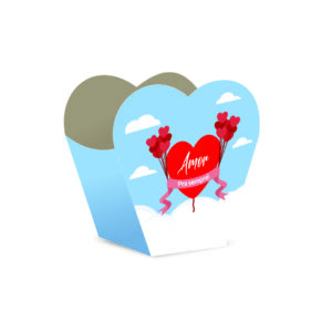 MN18 - Cachepô Coração - Cor 4