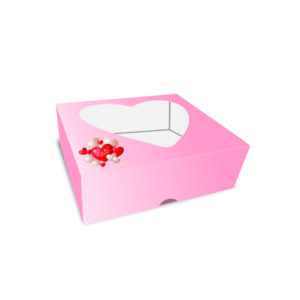 MN44 - Caixa Visor Coração - Cor 1