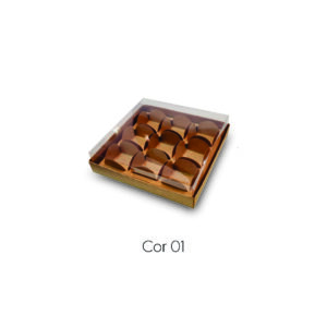 K133 - Caixa para 09 Doces