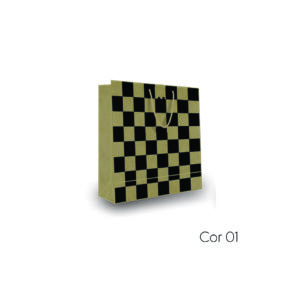 200 - Sacola Kraft Média